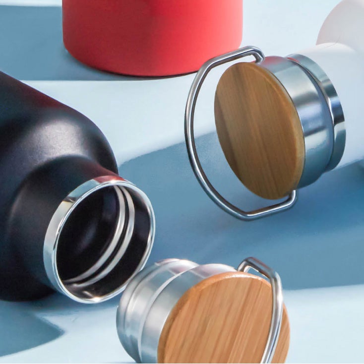 Elemental® Stainless Steel Bottle & Tumbler Set 25 & 16 oz Eco Promotional Products